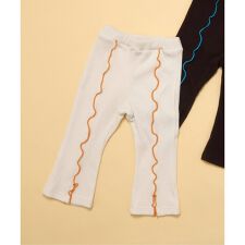 アプレ レ クール(apres les cours)のWEB限定 あったかメローフレアレギンス  10分丈