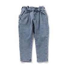 やわらかすぽ軽タックパンツ  10分丈