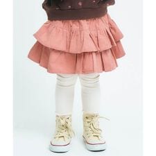 ティアードインパンツ付きスカート