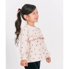 アプレ レ クール(apres les cours)のWEB限定 フレアフリルトレーナー