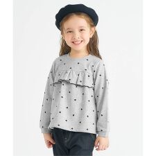 アプレ レ クール(apres les cours)のWEB限定 フレアフリルトレーナー