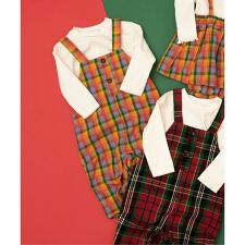 ブリーズ(BREEZE)の【リンク】2Pセットチェックベビーサロペ