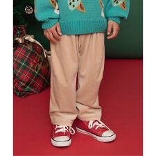 あったかふわとろテーパードパンツ  10分丈