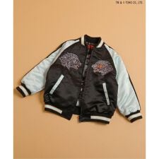 ブリーズ(BREEZE)の【ゴジラ】 蓄光刺繍リバーシブルスカジャン