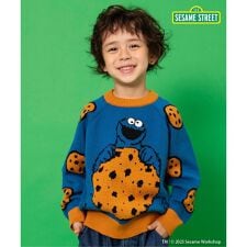 セサミストリート 2色2柄ジャガードセーター