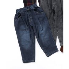 あったか裏起毛ワイドタックパンツ  10分丈