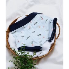 BOYSサメ・犬総柄パンツ