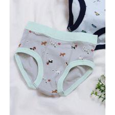 BOYS犬・車総柄ブリーフ