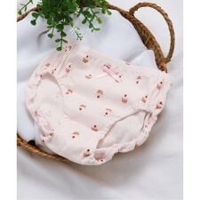 GIRLSイチゴ・カップケーキ総柄パンツ