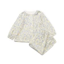 【リンク】小花柄前あきパジャマ