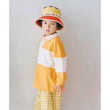 春色の切替ラガーシャツ リンク