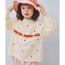 ハートデザイン長袖Tシャツ