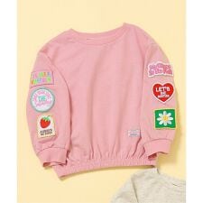 袖ワッペンいっぱいTシャツ