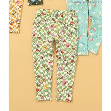 ちびまる子ちゃんコラボ 総柄DAISUKIパンツ  9分丈