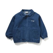 襟付きブルゾン