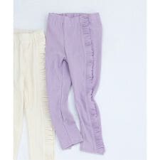 サイドフリルレギンス/7days Style pants  10分丈