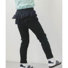 後ろフリルレギンス/7days Style pants  10分丈