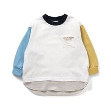 ポケットレイヤードTシャツ