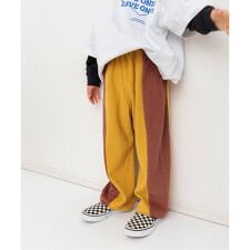 【リンク】サイドラインパイルパンツ（セットアップ可）  10分丈