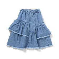 デニムロングスカート