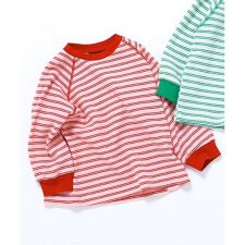 ワッフルボーダーTシャツ