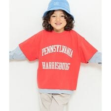 2PセットレイヤードTシャツ