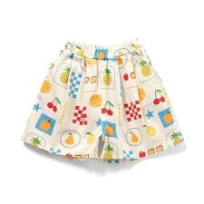 I'm Jelly 総柄加工ハーフパンツ