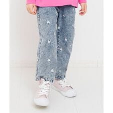 ハートいっぱい長丈パンツ  10分丈