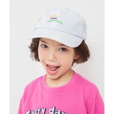 ロゴ刺繍キャップ