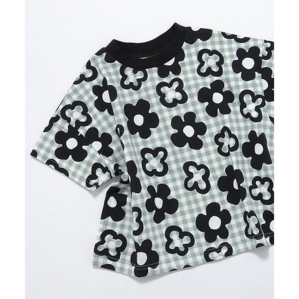 総柄Tシャツ