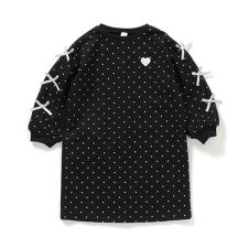 袖リボンワンピース