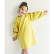 袖リボンワンピース