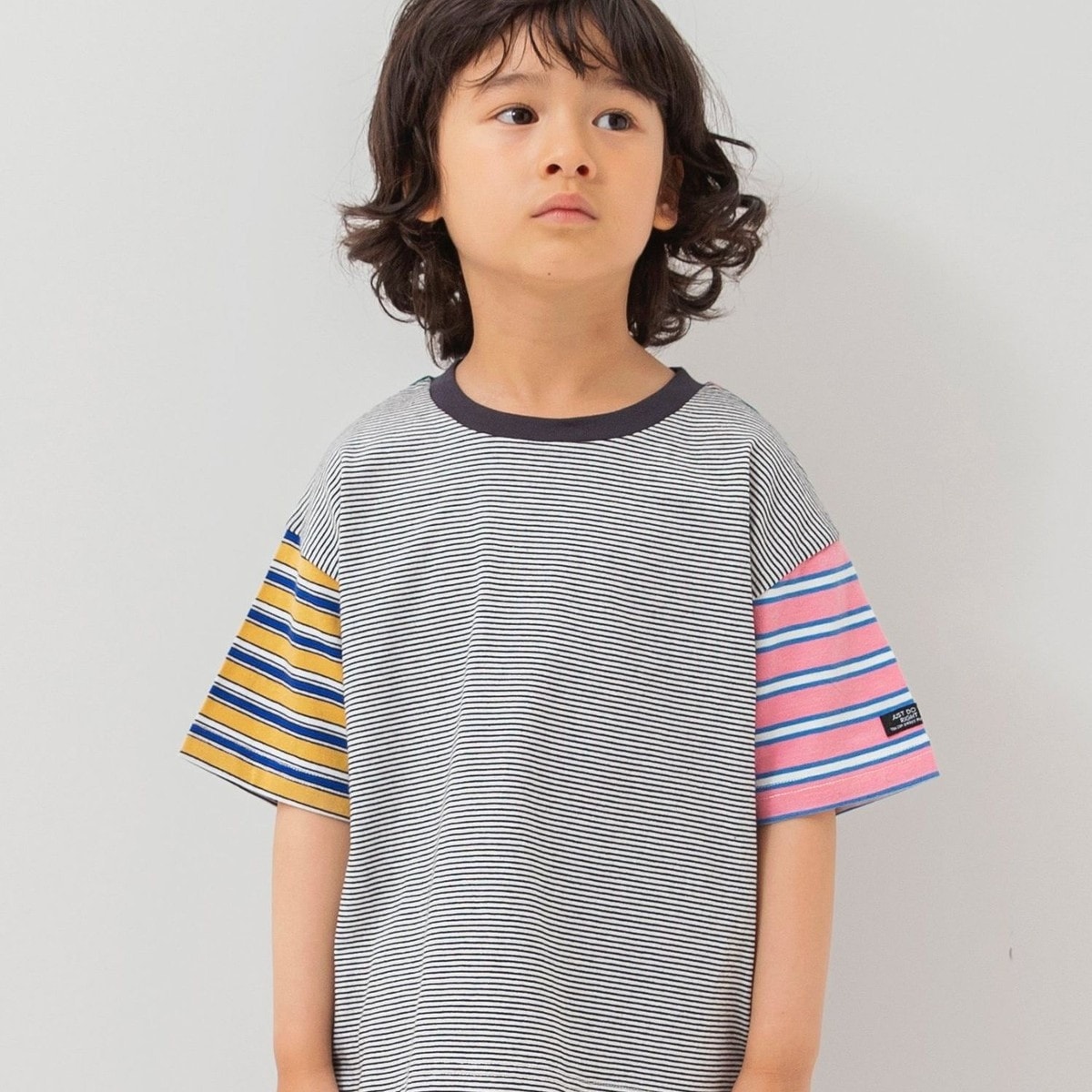 WEB限定】ボーダー&無地ベーシック半袖Tシャツ | ブリーズ(BREEZE