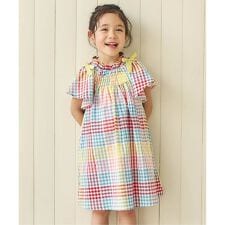 【リンク】肩リボンフレアヒロインワンピース