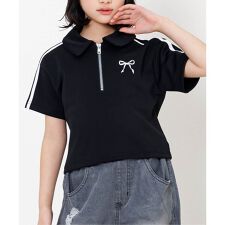 【セットアップ対応】ハーフジップT