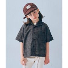 アイレットレース半袖シャツ リンク セットアップ可