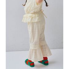 アイレットレースフリルパンツ リンク セットアップ可