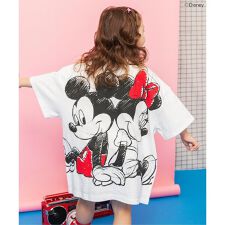 【リンク】ディズニーキャラクター/ビッグシルエットTシャツ