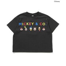 【リンク】【ディズニー】ミッキー＆フレンズ/バラエティTシャツ