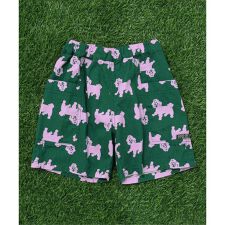 アニマル総柄サイドポケットパンツ