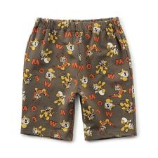 WEB限定  DAISUKI総柄ハーフパンツ  5分丈