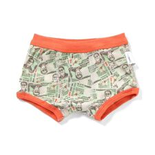 メッシュ総柄パンツ