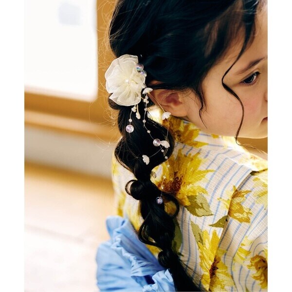 浴衣甚平ヘアアクセサリーセット | アプレ レ クール(apres les cours