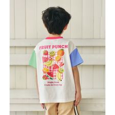 【リンク】バックプリントフルーツロゴTシャツ