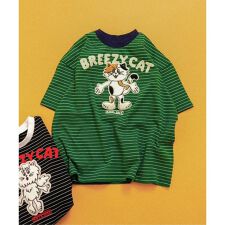BREEZY CATS サガラワッペンTシャツ