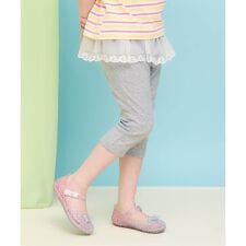 ペプラムひんやりレギンス  7分丈 接触冷感