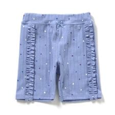 ひんやりサイドフリルショートレギンス  4分丈