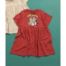 【リンク】BREEZY CATS イラストTシャツワンピース