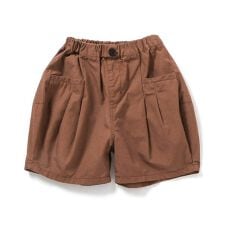 バルーンタックハーフパンツ  5分丈