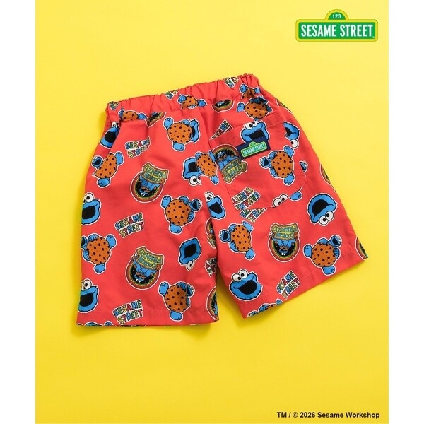 [�}���C]SESAME STREET �킭�킭�r�[�`�V���[�c UV�J�b�g/�u���[�Y�iBREEZE�j ���b�h